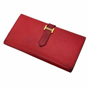 【中古】 HERMES エルメス レディース財布 ベアンスフレ A刻印 23034778 NT