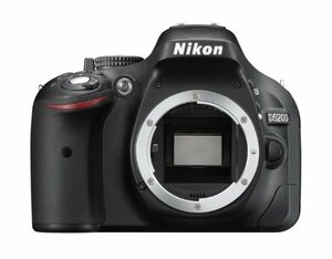 Nikon デジタル一眼レフカメラ D5200 ボディー ブラック D5200BK(中古品)