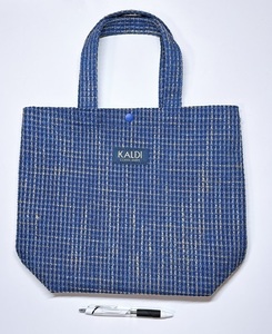 ◆KALDI/カルディ/ウィンターバッグ2023/バッグのみ/ブルー/未使用美品