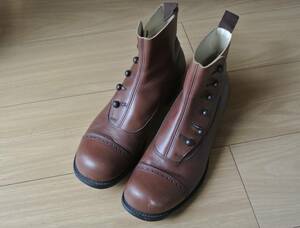 ARTS&SCIENCE Button boots アーツ&サイエンス ボタン レザー ブーツ