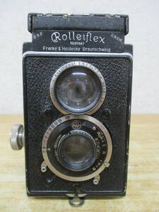 e9-2（Rolleiflex 1:3.1 f=7.5cm 二眼レフカメラ）ローライフレックス camera フィルム 動作未確認 ジャンク 現状品