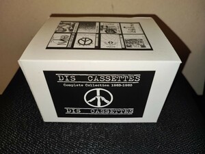 DIS CASSETTES 8xTAPE BOXSET カセット テープ f.o.a.d. records ASOCIAL DISTRUST SVART PARAD NAKED Discharge punk hc
