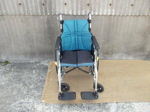 TS-24-0318-07　　日進医療器自走式式車椅子ウルトラ　NAH-U1（レッグサポートなし）