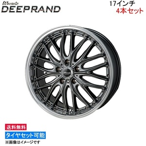 MONZA JAPAN ワーウィック ディープランド 4本セット ホイール オデッセイ RB3/RB4 RW-08 モンツァ ジャパン Warwic DEEPRAND アルミ 1台分