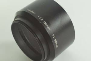 plnyeA005[おおむねキレイ 送料無料]PENTAX Takumar 105mm F2.8 100mm F4 ペンタックス メタルフード (49mm径)