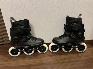 試走のみ　POWERSLIDE Next Core 110 Inline Skates Black EU 44-45 パワースライド 28.5cm ローラーブレード　オフトレ　ROLLERBLADE 