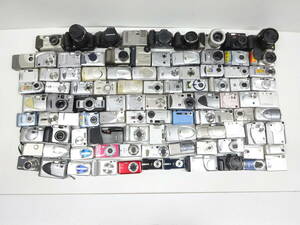 コンパクトデジタルカメラ SONY Canon CASIO Nikon FUJIFILM 等98台まとめ売り 動作未確認 M4258