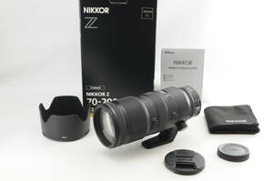 ★新品同様★ Nikon ニコン NIKKOR Z 70-200mm F2.8 VR S 元箱 付属品 ★数回程度の使用のみ! 外観・光学共に最高レベル! 完動品!