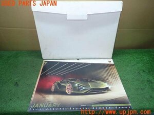 3UPJ=89670800]ランボルギーニ Lamborghini 壁掛け カレンダー 2020年 中古