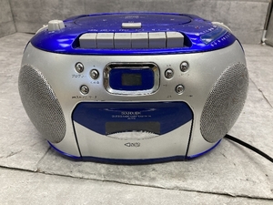 R3a 小泉成器 SOUND LOOK CDラジカセ SAD-4916 ラジオ カセット CD 通電確認済み 現状品 オーディオ機器