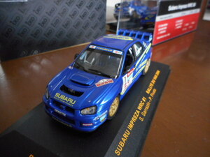 ★★1/43 イクソ スバル インプレッサ WRC WRX #1 サラザン フランスラリー 2004 Ixo Subaru Impreza Sarrazin VAR★★