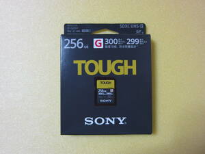 ソニー SONY SDXCカード 256GB Class10 UHS-II U3 V90 TOUGH（タフ） 最大読込300MB/s 最大書込299MB/s SF-G256T 未使用 