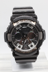 【CASIO】G-SHOCK ANALOG-DIGITAL GA-200BW-1AJF 20BAR 中古品時計 23.11.26