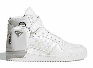 PRADA Re-Nylon x adidas Forum High "White" 26cm GY7041