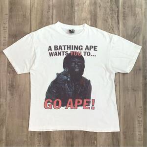 ★激レア★ 初期 猿の惑星 GO APE Tシャツ Lサイズ oneita a bathing ape bape 裏原宿 90s エイプ ベイプ nigo vintage nowhere m1225