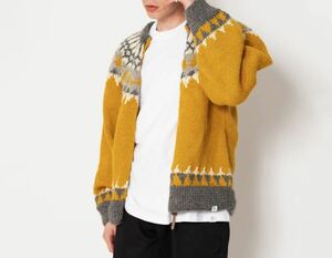 BEDWIN L/S ZIP UP NORDIC CARDIGAN 