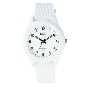 シチズン 腕時計 アナログ 日本製ムーブメント 10気圧防水 ウレタンベルト ホワイト 男女兼用 V01A-018VK/6271/送料無料