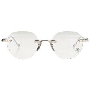 クロムハーツ Chrome Hearts SOFFFFFFFFERSI サイズ:49□20-148 サイドフローラルテンプル眼鏡 中古 SJ02