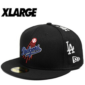 MLB LA ロサンゼルス ドジャース XLARGE エクストララージ 野球帽子 NEWERA ニューエラ キャップ185