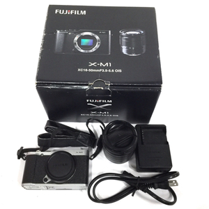 1円 FUJIFILM X-M1 SUPER EBC XC 16-50mm F3.5-5.6 OIS ミラーレス一眼 デジタルカメラ C021951