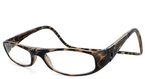 新品 クリックリーダー ユーロ ブラウン +1.00 Clic Readers Euro 老眼鏡 リーディンググラス シニアグラス
