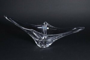 ドーム・ナンシー クリスタルガラス 鉢 67.5cm / DaumNancy フランス 硝子 フラワーベース