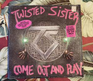 Twisted Sister LP Come Out And Play .. 1985 US Press Atlantic 81275-1-E