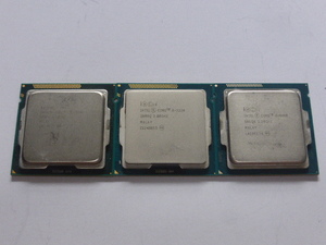 INTEL CPU Core i7 2700KとCore i5 3330とi5 4460 3個セット CPUのみ 起動確認済です