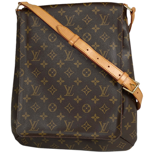 ルイ・ヴィトン Louis Vuitton ミュゼット 斜め掛け ショルダーバッグ モノグラム ブラウン M51256 レディース 【中古】