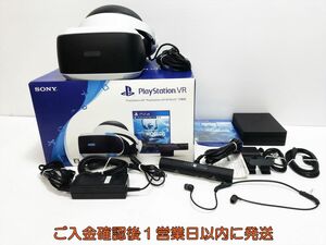 【1円】SONY PlayStation VR 本体 ヘッドセット PS4 PSVR CUH-ZVR2 未検品ジャンク M03-099yk/G4