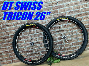 大特価sale!! 極上品!! DT SWISS XM1550 TRICON 26 DISC MTB SHIMANO SRAM 10s CL TL DTスイス 26インチ 前後ホイール TREK REMEDY M-69