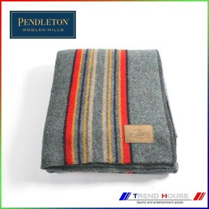 ペンドルトン ブランケット［PENDLETON］YAKIMA CAMP BLANKET THROW/ヤキマキャンプブランケット_ZA158-50053/GREEN HEATHER