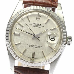 訳あり ロレックス ROLEX 1603 デイトジャスト cal.1570 自動巻き メンズ _771000