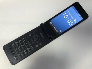 GJ257 docomo SH-02K ブルーブラック