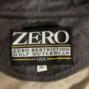 Zero Restriction USA Men’s XL Golf Windbreaker Snap Pullover Jacket Geometric 海外 即決