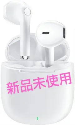 【新品未使用】Carego ワイヤレスイヤホン Bluetooth5.3 白