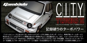 【新品・未使用品】 ABCホビー 廃版 66314 01スーパーボディ ミニ EX Honda・シティ TURBO II