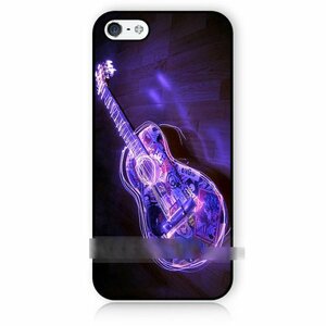 iPhone6 6SPlusアコースティックギターアートケース フィルム付