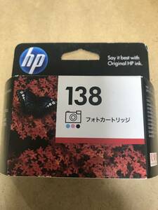 新品未使用品 長期保管品　HP 純正 13８ フォトカートリッジ 使用期限切れ