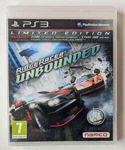 PS3 リッジレーサーアンバウンデッド RIDGE RACER UNBOUNDED ( Namco / Bugbear ) EU版 ★ プレイステーション3