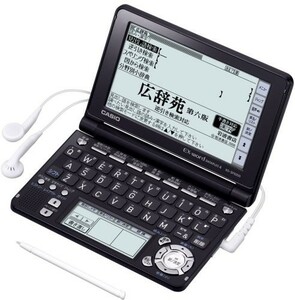CASIO Ex-word 電子辞書 XD-SF6200BK ブラック 音声対応 100コンテンツ 多
