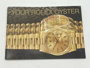 ROLEX ロレックス　本物　1991年製　X番　N番　オイスター用　冊子