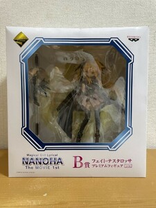 【中古美品】[FIG]B賞 フェイト・テスタロッサ プレミアムフィギュア 一番くじプレミアム 魔法少女リリカルなのは The MOVIE 1st