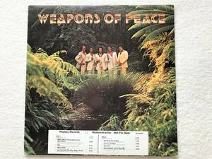 RARE White Label Promo / Weapons Of Peace / Finis Henderson 在籍！/ Playboy Records PZ 34747, 1977 / 未だにCD化なし！