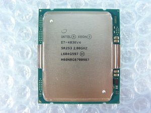 1OOX // Intel Xeon E7-4830 V4 2GHz SR2S3 Broadwell-EX B0 Socket2011-1(LGA) // Fujitsu PRIMERGY RX4770 M3 取外 //(同ロット)在庫4