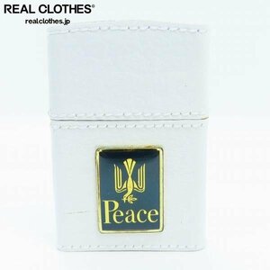 ZIPPO/ジッポー PEACE/ピース 革巻き 2007年製 /LPL