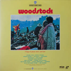 2枚組レーザーディスク：ウッドストック WOODSTOCK／V.A.