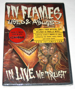 [未開封新品] IN FLAMES USED & ABUSED IN LIVE WE TRUST (イン・フレイムス) (輸入盤DVD 2枚組)