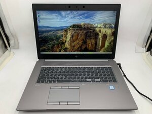 訳アリ HP ZBOOK 17 G5 MobileWorkstasion Office Win11 フルHD NVIDIA QUADRO P3200 [Core i7 8750H 32GB SSD512GB +HDD 1000GB 17.3型