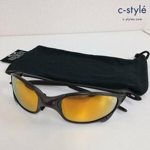 N675a [人気] OAKLEY オークリー サングラス ブラック×イエロー JULIET | ファッション小物 G